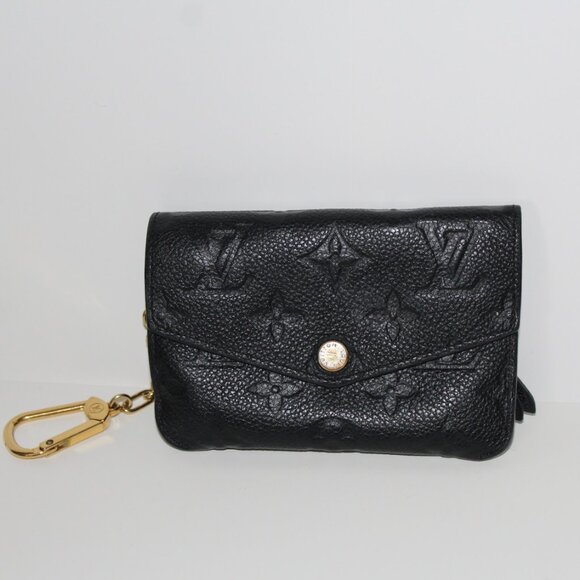 Louis Vuitton Monogram Empreinte Pochette Clé Coin Case - Picture 1 of 5